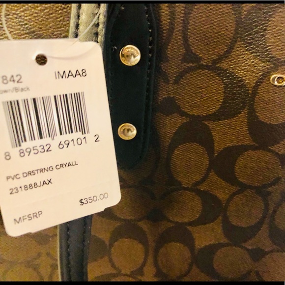 NWT Coach Carryall Bag Authentic - Picture 4 of 8